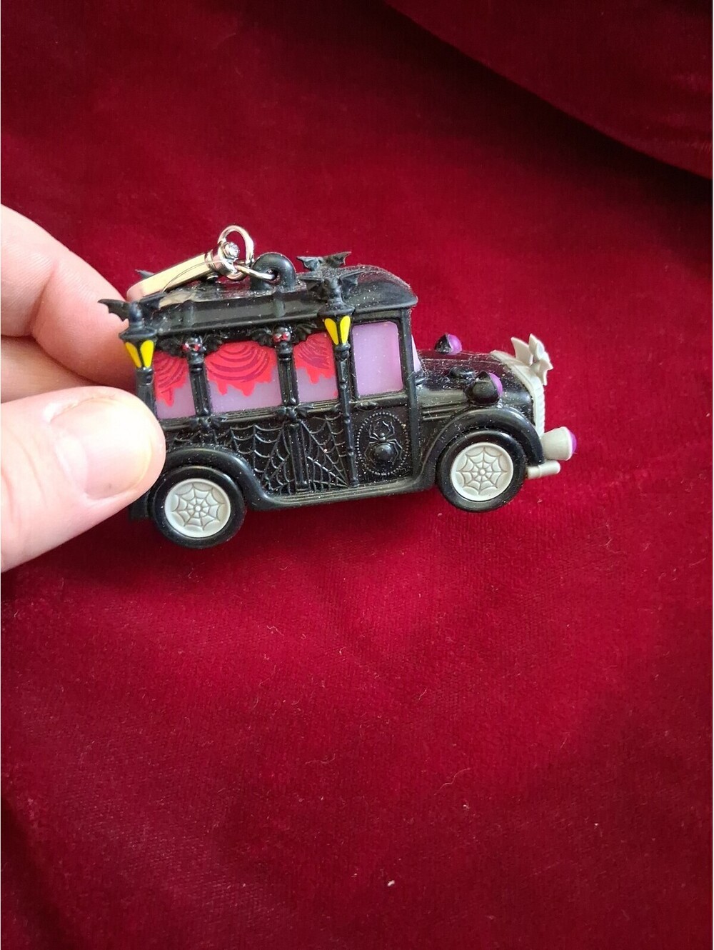 Bath & Body Works Light Up Hearse Skeleton Pocket*bac Holder Halloween 2024